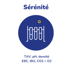 TAV, pH, densité - EBC, IBU, CO2 + O2